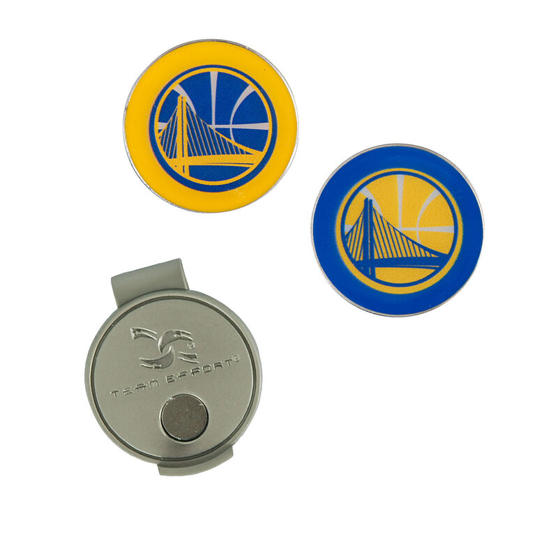 Team Effort Golden State Warriors Hat Clip &amp; Ball Marker