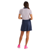 Alternate View 4 of Perforated Striped Short Sleeve Polo Shirt