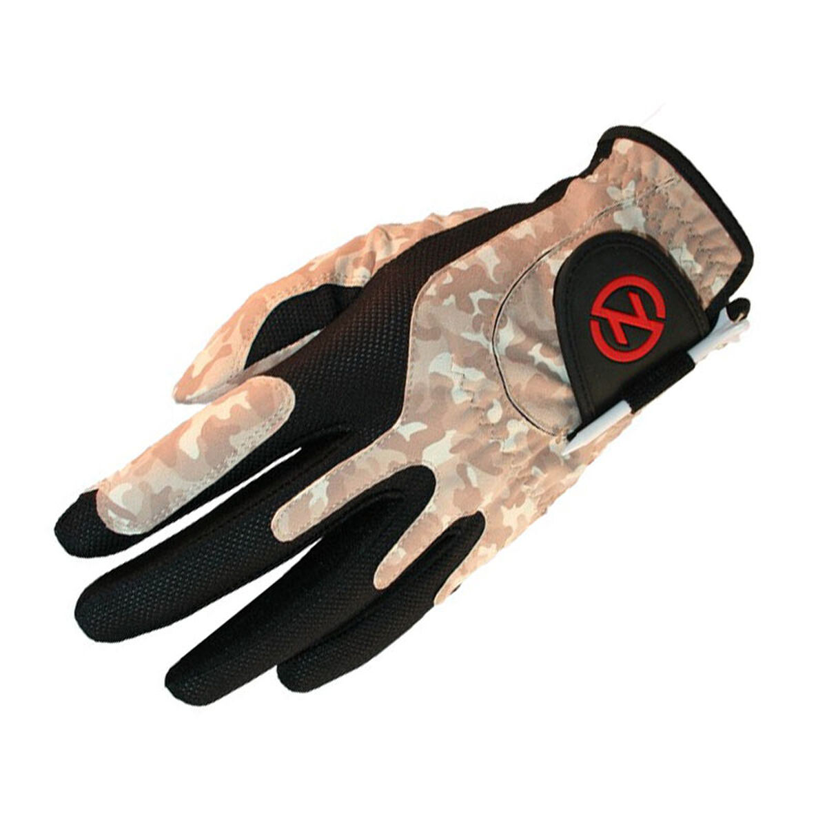 Zero Friction Men's Compression Golf Glove Desert Camo PGA TOUR