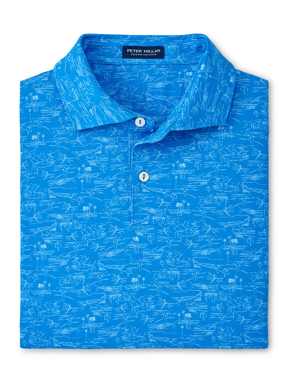 Peter Millar Pacific Performance Jersey Polo | PGA TOUR Superstore