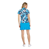 Alternate View 2 of Iris Oasis Collection: Fabiana Floral Print Short Sleeve Top