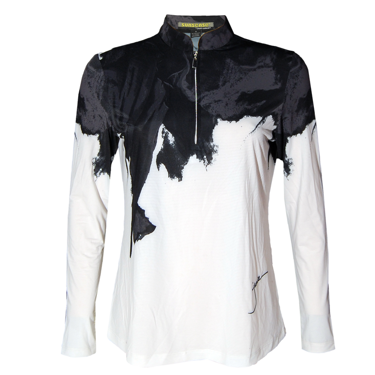 Sunsense Paintbrush Quarter Zip Pull Over