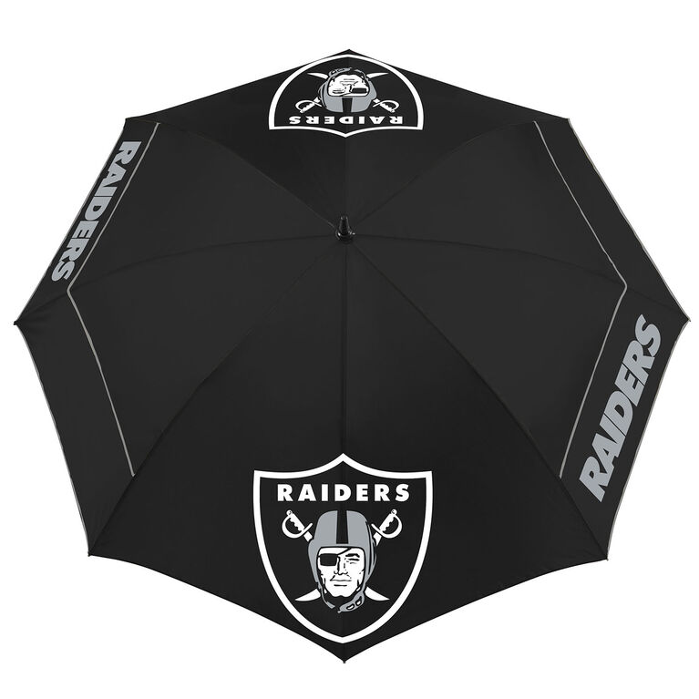 Team Effort Oakland Raiders 62&quot; WindSheer Lite Umbrella