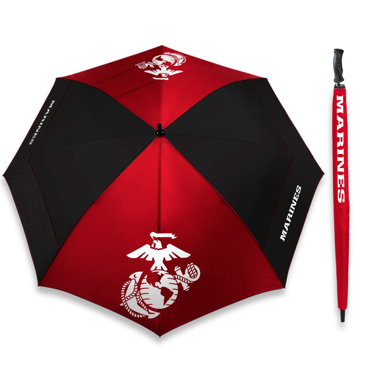 Team Effort Marines 62" WindSheer Lite Umbrella PGA TOUR Superstore