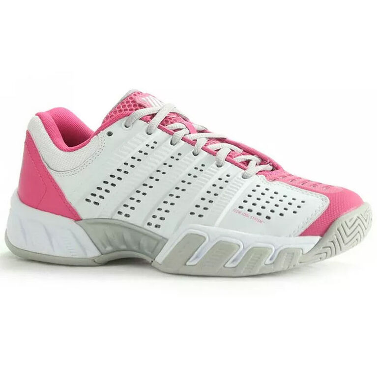 KSwiss Bigshot Light 2.5 Junior Tennis Shoe White/Pink PGA TOUR
