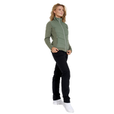 Wild Nature Collection: Karat Melange Fleece Full Zip Jacket