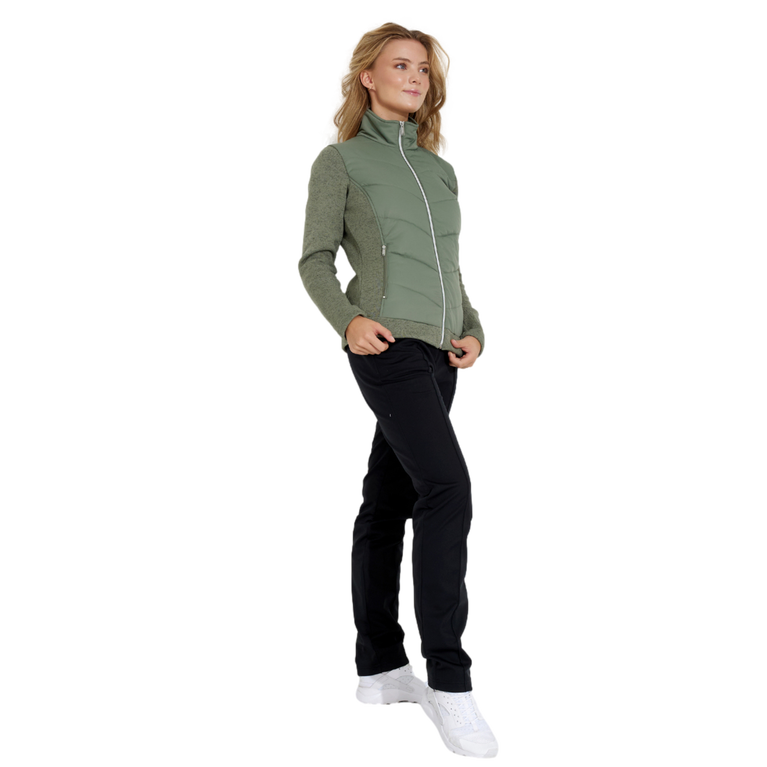 Wild Nature Collection: Karat Melange Fleece Full Zip Jacket