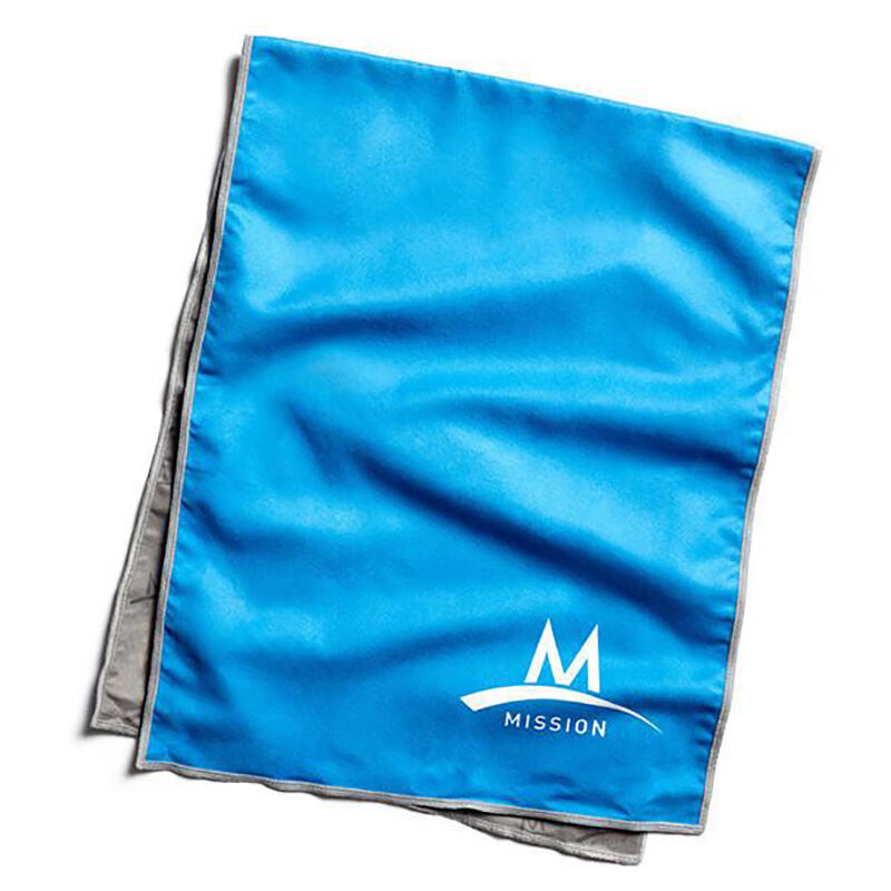 Mission~ENDURACOOL~Cooling Towel~Large 12" x 33"~CHARCOAL~MSRP $40 