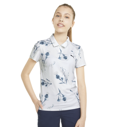 MATTR Lowlands Junior Girls Short Sleeve Polo Shirt