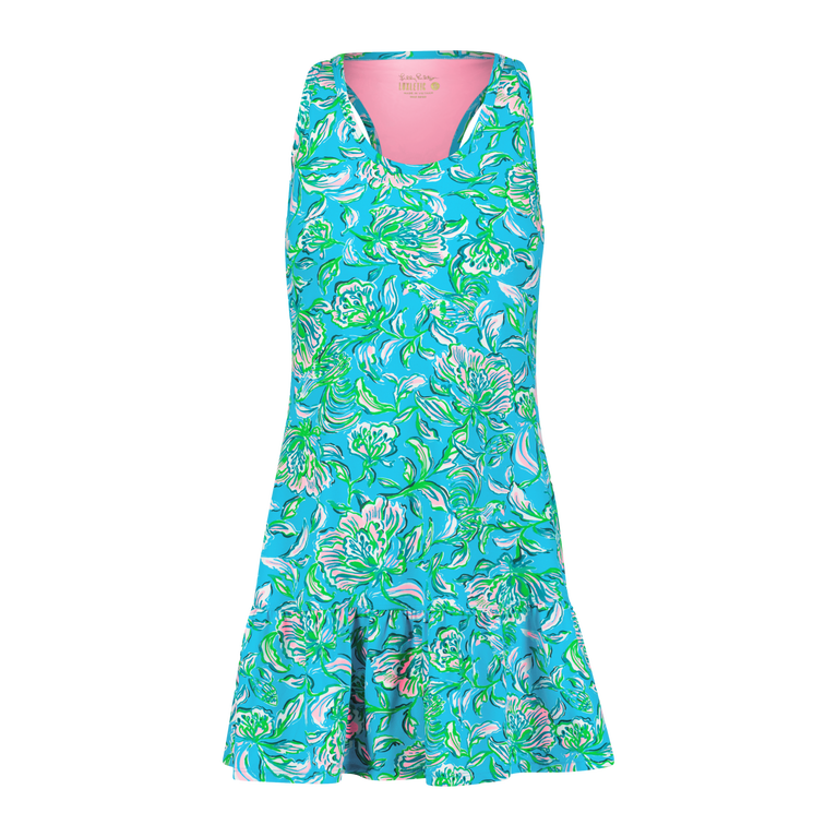 Lilly Pulitzer Mixed Doubles Floral Sleeveless Dress PGA TOUR