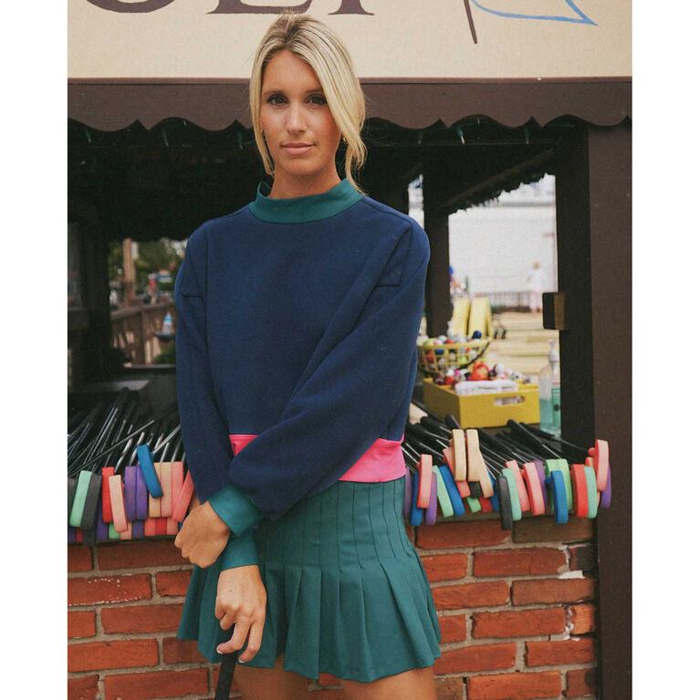Gwen Pleated 17&quot; Skort