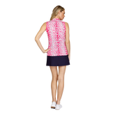 Alternate View 5 of Soaring Symphony Collection: Electa Spotted Doe Sleeveless Top