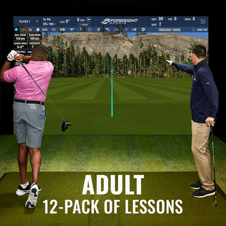 Adult Golf 12-Pack 45 Minute Lessons