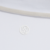 Alternate View 3 of Pique Contrast Trim Short Sleeve Quarter Zip Polo
