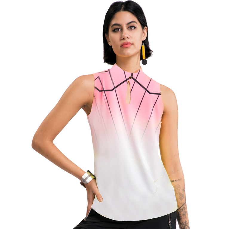 Angel Collection Cyber Ombre Sleeveless Top