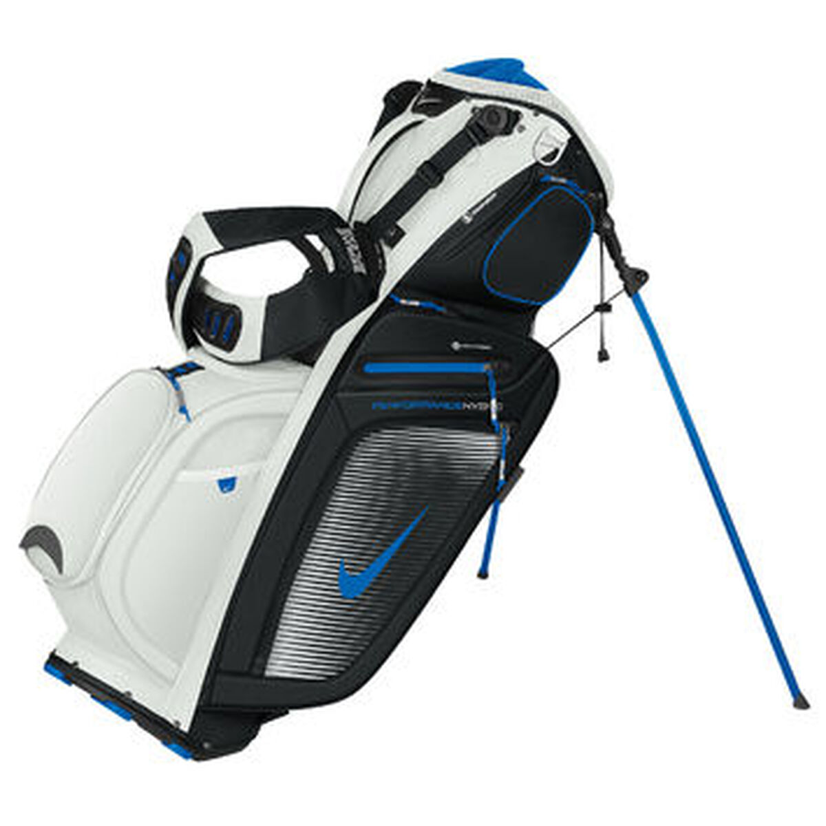 Nike Performance Hybrid Stand Bag Organized storage and comfortable