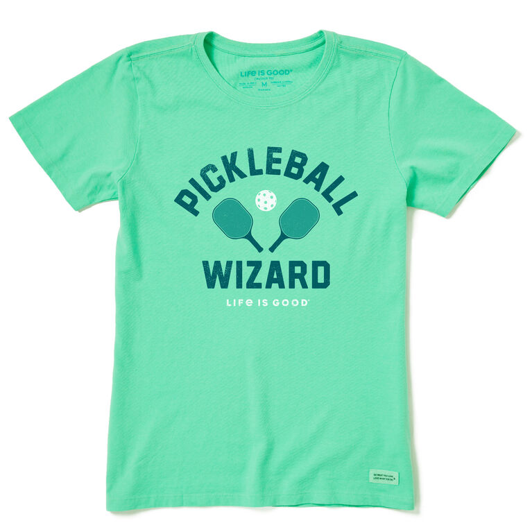 Pickleball Wizard Women&#39;s Short Sleeve Crusher T-Shirt