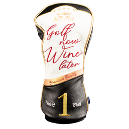 Golf Now, Wine Later Driver Headcover