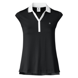 Noble Glow Collection: Indra Sleeveless Relaxed Fit Polo Shirt