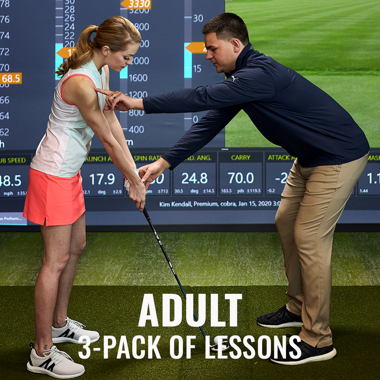 Adult Golf 3-Pack 45 Minute Lessons