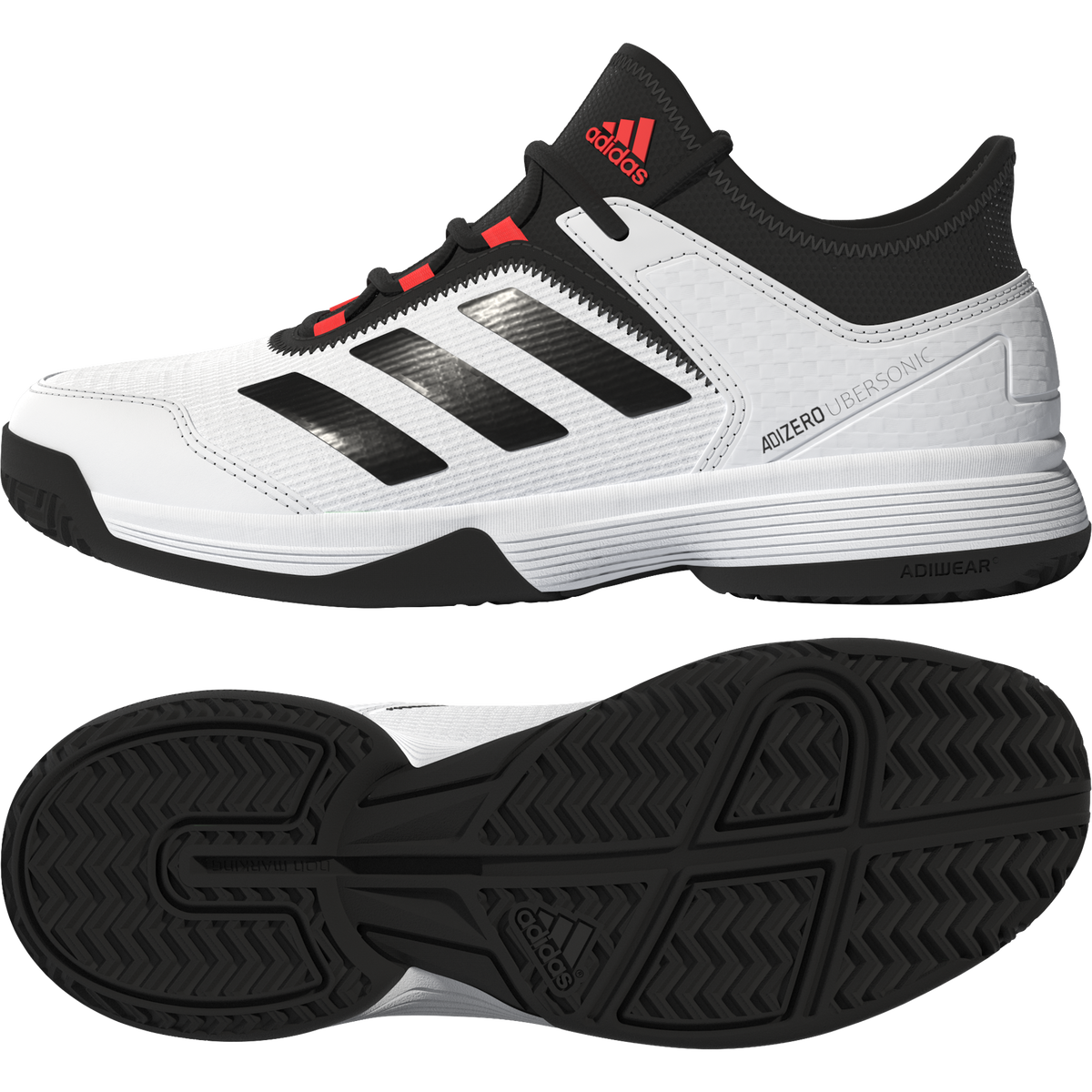 adidas Adizero Club Ubersonic 4 '22 Junior Tennis Shoe PGA TOUR Superstore
