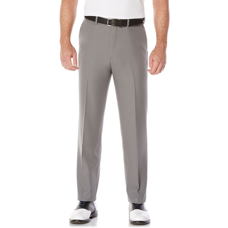pga tour men's golf flat front pant