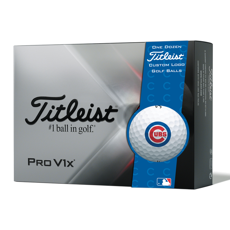 Chicago Cubs Pro V1x Golf Balls