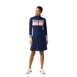 Anja Striped Long Sleeve Dress