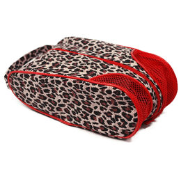 Leopard Shoe Bag