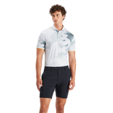Alternate View 1 of Camo Modern Spread Rib Collar Tech Jersey Slim Fit Polo