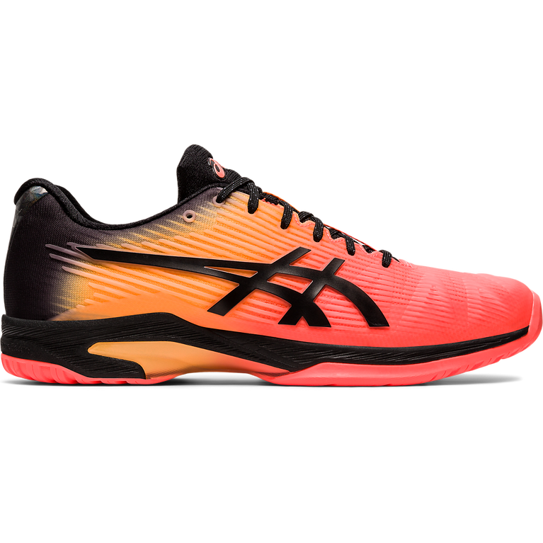 Asics Solution Speed FF Limted Edition Men's Tennis Shoe Black/Orange