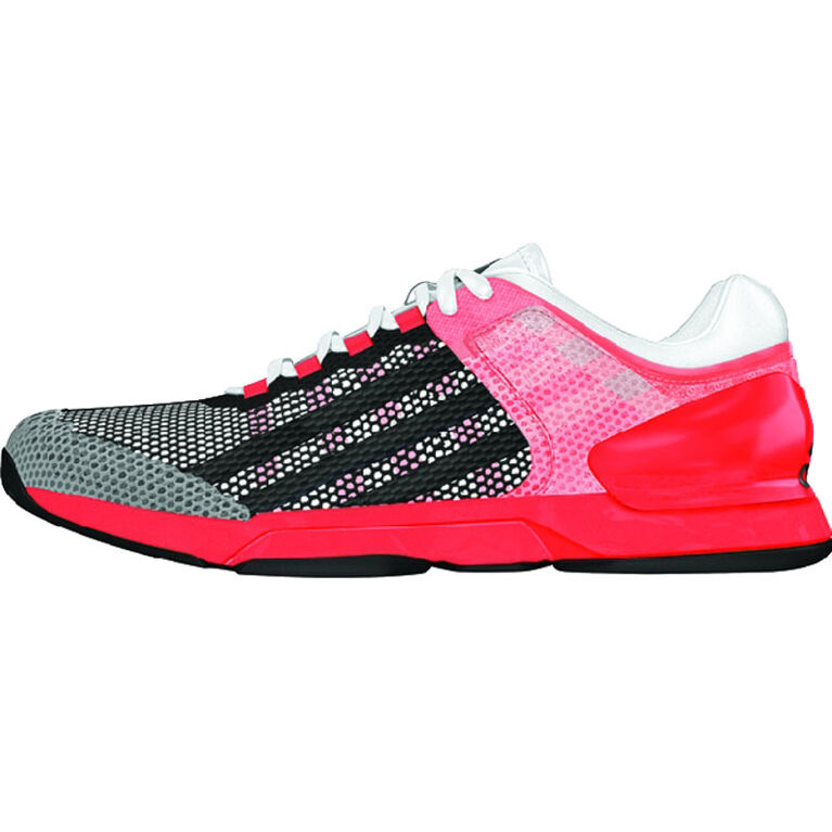 Adidas Adizero Ubersonic Men S Tennis Shoe White Black Red Pga