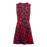 Alternate View 4 of Jasmin Logo Print Sleeveless Dress