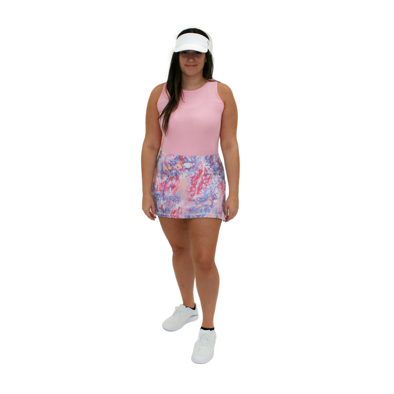 Bella Lite Collection: Pink Mineral 13&quot; Skort