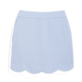 Solid Scallop 17&quot; Skort
