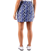 Alternate View 2 of Marina Blue Collection: Lindee Print 17&quot; Knit Skort
