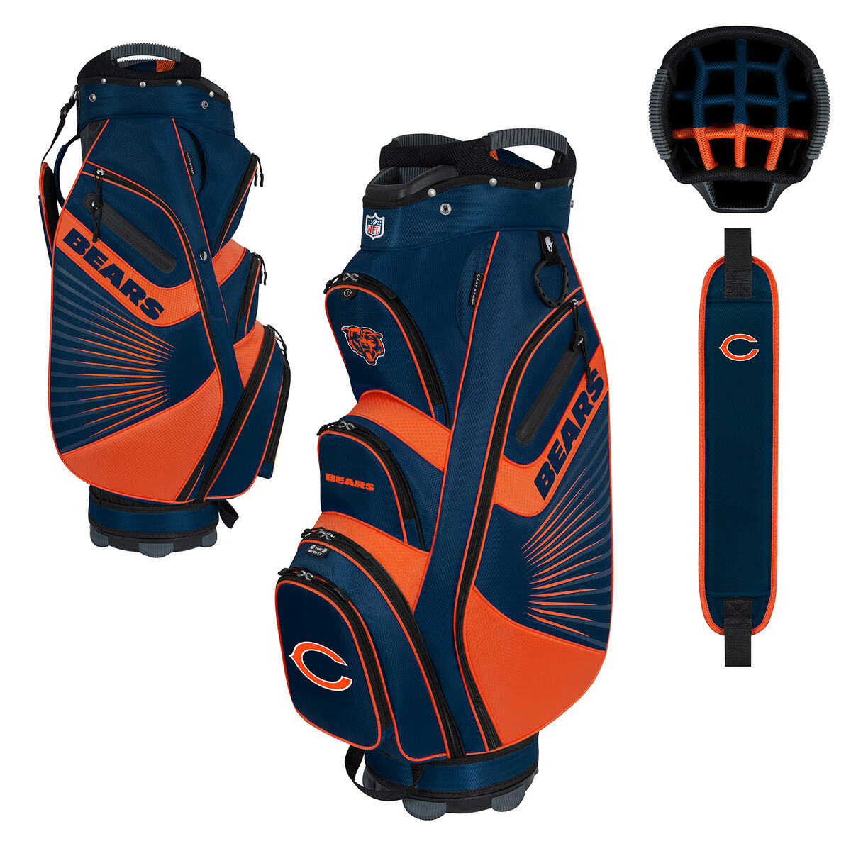 Nfl Chicago Bears Bucket Ii Cooler Cart Bag