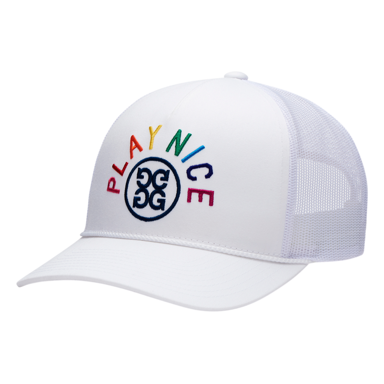 G/FORE Play Nice Women's Trucker Hat PGA TOUR Superstore