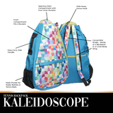 Alternate View 3 of Kaleidoscope Tennis Backpack 22