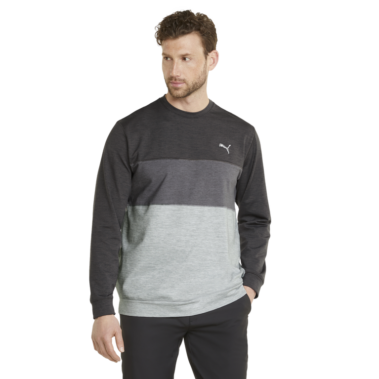 PUMA Colorblock Crewneck Men s Golf Sweater PGA TOUR Superstore