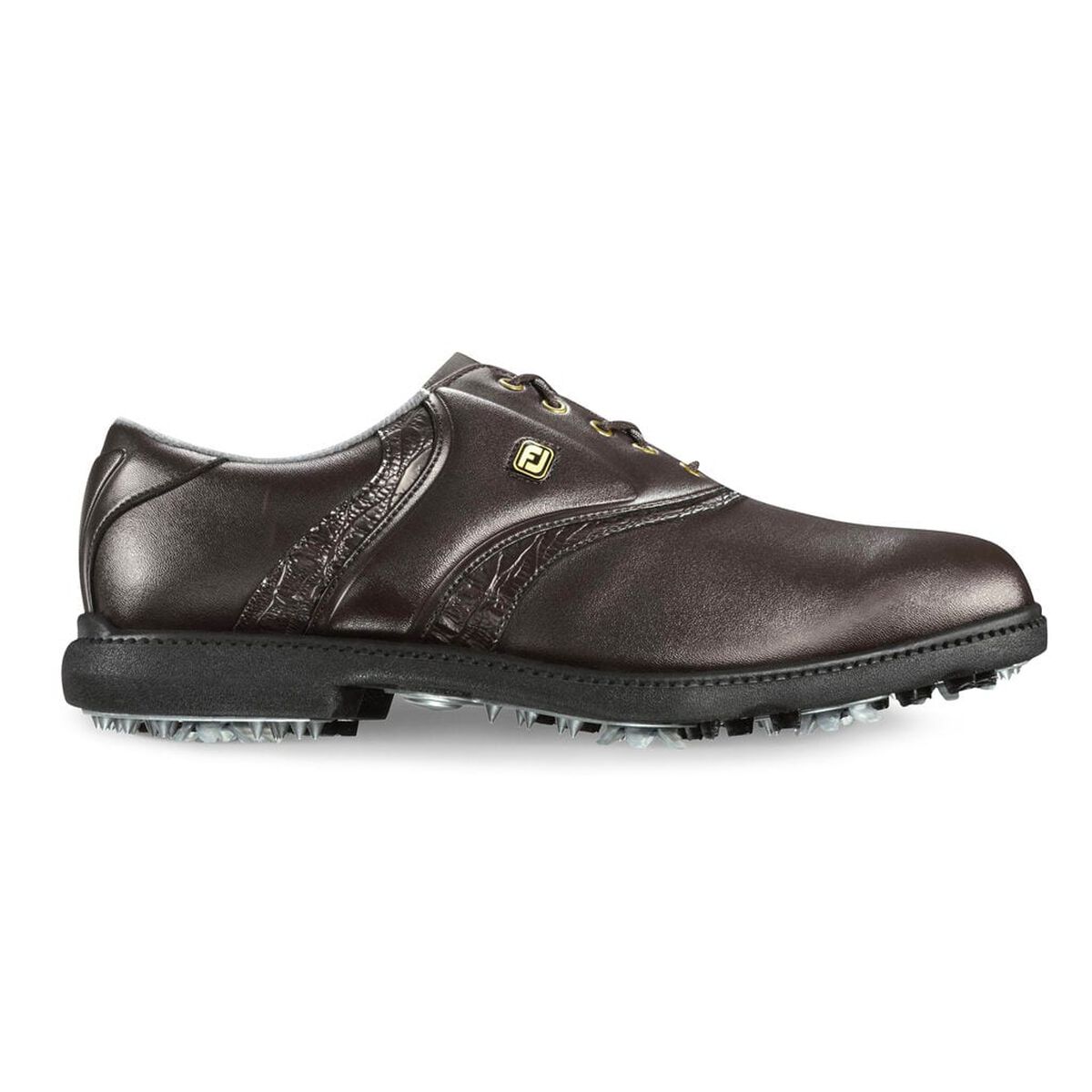 brown mens golf shoes