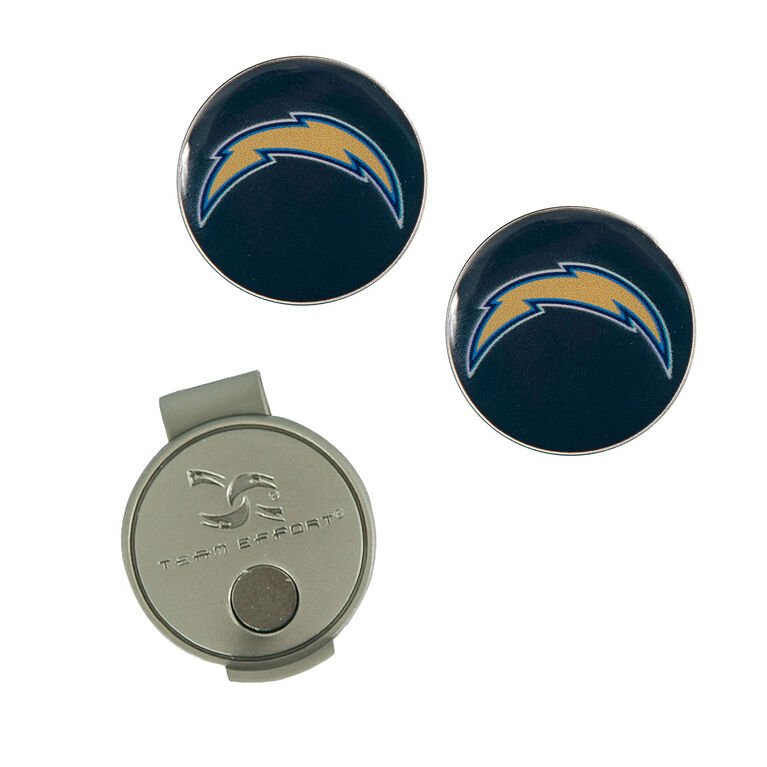 Team Effort Los Angeles Chargers Hat Clip &amp; Ball Marker