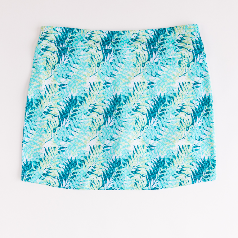 Women&#39;s Tropical Floral 16.5&quot; Pull-On Skort