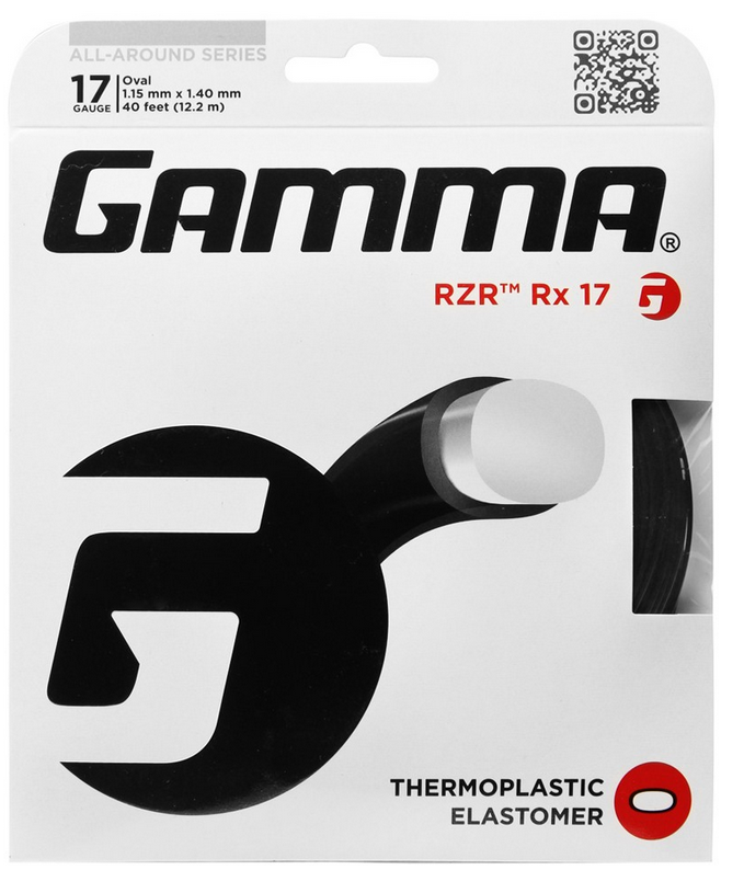 Black 4 Packages of String NWT Gamma RZR Rx 17