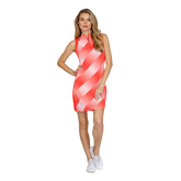 Alternate View 1 of Paprika Pop Collection: Rhys Inverted Stripe Sleeveless Dress