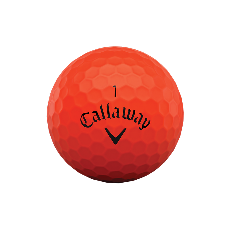 Callaway Superhot Bold Red Golf Balls 15 Pack Personalized PGA TOUR