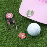 Alternate View 1 of Pink Divot Tool w/ Hat Clip
