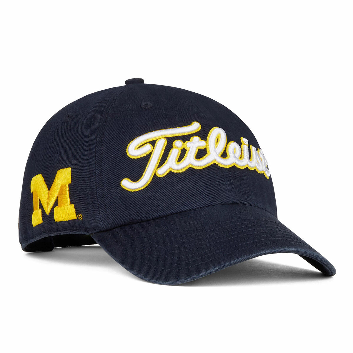 Titleist Collegiate Clean Up Hat Michigan PGA TOUR Superstore