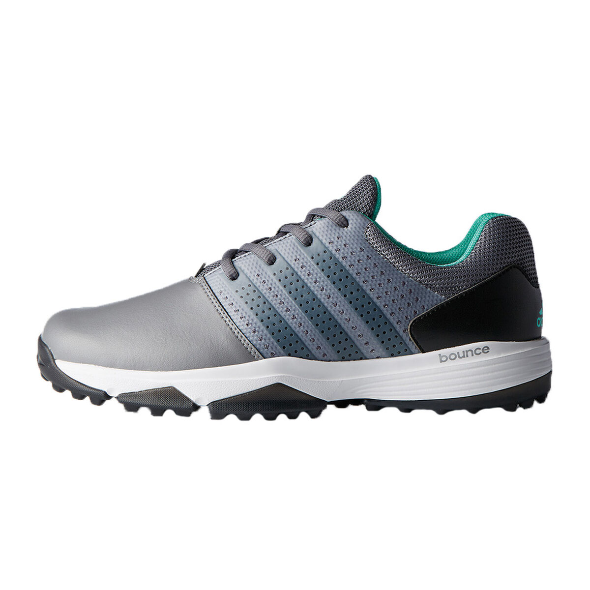 adidas 360 TRAXION Men�s Golf Shoe Grey/Black PGA TOUR