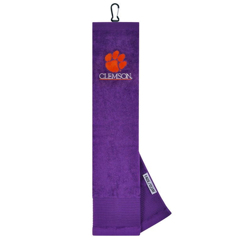 Team Effort Clemson Tigers Tri-Fold Towel
